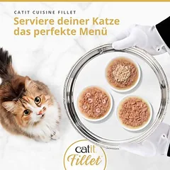Catit Cuisine filė su tunu, drėgnas maistas katėms — 4 nuotrauka
