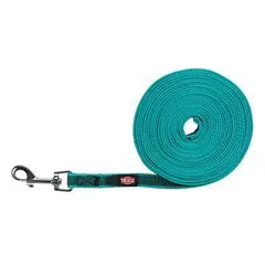 Trixie pavadys, gumuotas S-M 15 m/15mm, fuksija