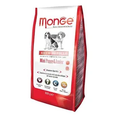 Monge Mini Puppy & Junior Chicken & Rice sausas maistas mažų veislių šuniukams ir jauniems šunims, 0,8 kg — 2 nuotrauka