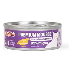 Comfy Appetit Premium Sterilized su Putpelėm (92%) 85g katėms photo