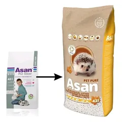 Kraikas graužikams Asan Pet Pure, 42 l