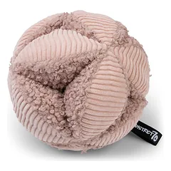 DISTRICT 70 BOBBY užimtumo žaislas - kamuolys šunims 13 cm., rausvas
