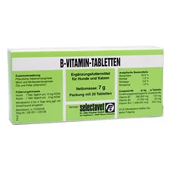 selectavet B-Vitamin-Tabletten
