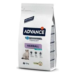 Advance Sterilized Hairball sausas maistas sterilizuotoms katėms nuo plaukų gumuliukų susidarymo, 1.5 kg