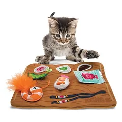 KONG Pull-A-Partz žaislas katėms Sushi, 1 vnt. — 2 nuotrauka
