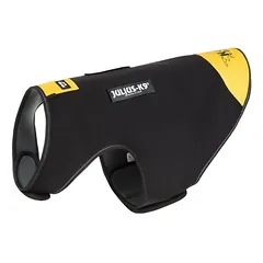 Julius - K9 IDC Neopreno šuns striukė geltona - neopreno šuns striukė, juoda su geltona, 2 — 3 nuotrauka