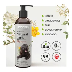 Comfy Natural Dark šampūnas šunims — 2 nuotrauka
