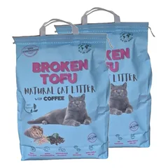 Broken Tofu 2x15l – natūralus kačių kraikas