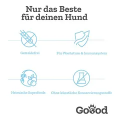 Goood Junior Dog drėgnas maistas šuniukams 6 x 400 g, 400 - 499 g — 3 nuotrauka