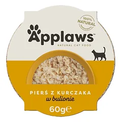 Applaws natūralus kačių maistas su vištiena ir ryžiais 60 g