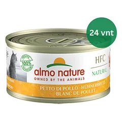 Almo Nature HFC Chicken Breast šlapias maistas katėms 24x70g