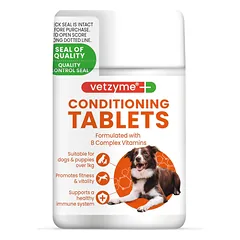VETZYME Conditioning papildas šunims N100 nuotrauka