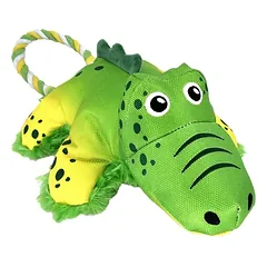 Kong Cozie Tuggz Alligator Medium/Large žaislas šunims, 1 vnt. — 3 nuotrauka