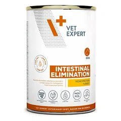 VetExpert VD Dog Intestinal Elimination Low Fat veterinarinis maistas šunims 400 g — 1 nuotrauka