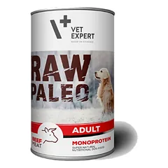 VETEXPERT RAW PALEO Adult beef 400 g šlapias maistas su jautiena 400 g