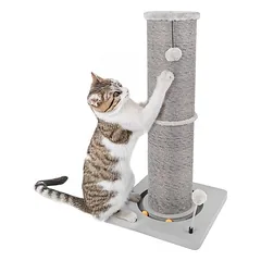 Canadian Cat Company Kratzstamm CARLA Kratzsäule mit Spielschiene