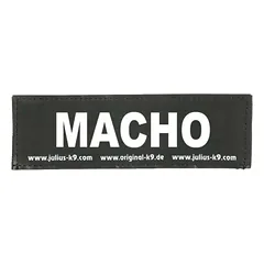 Julius - K9 Macho antsiuvas XXXS - antsiuvas Julius - K9 petnešoms, 2x8cm — 2 nuotrauka
