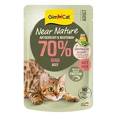 GimCat Near Nature drėgnas maistas katėms 16 x 85 g — 5 nuotrauka