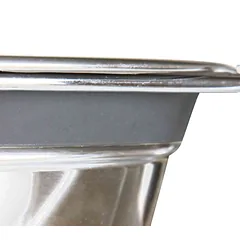 Trixie Eat On Feet Bowl Set su stovu ir dviem nerūdijančio plieno dubenėliais, 2×0.45 l, ø 13 cm — 2 nuotrauka