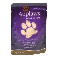 Applaws Chicken Breast with Wild Rice 70g pouch