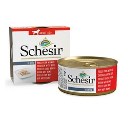 SCHESIR Vištienos filė su jautiena drebučiuose 6x150g