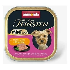 Animonda Vom Feinsten Dog Mini Adult višta, žąsis, petražolės 100 g