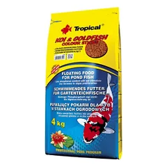 Tropical Koi&amp;Goldfish Colour Sticks pašaras Koi karpiams ir auksinėms žuvelėms 50 l/4 kg