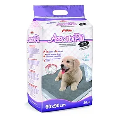 Record AssorbiPiu Odour Control higieniniai paklotukai šunims su aktyvuota anglimi ir drėgmės indikatoriumi, 60×90 cm, 30 vnt. — 2 nuotrauka