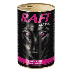 Rafi Dog drėgnas maistas šunims, ekonominė pakuotė 12 x 1240 g, > 500 g — 5 nuotrauka