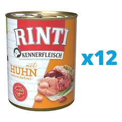 RINTI Kennerfleisch Chicken vištiena12 x 800 g