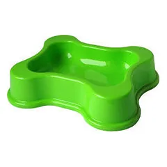 Kaulu forma plastmasas bļoda L 28x24cm