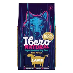 Ibero Natural Mini Adult Iberico Lamb – visavertis pašaras mažų veislių suaugusiems šunims