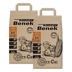 BENEK Super Corn Cat natūralus 14 l x 2 (28 l)
