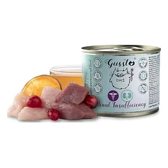 GUSSTO Gussto Vet Renal Insufficiency konservai katėms, sergančioms inkstų ligomis, 200g