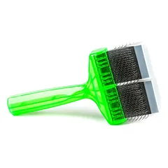 ActiVet Pro Brush Soft - minkštas, dvipusis ir lankstus šepetys veislėms su mažu pavilniu, ilgiems/šilkinams plaukams - didelis 9 cm