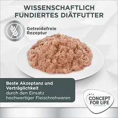 Concept for Life Veterinary Diet Hypoallergenic su arkliena, drėgnas maistas katėms — 5 nuotrauka