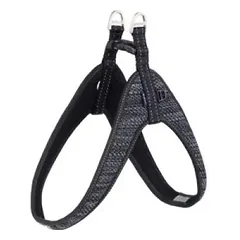 ROGZ juodos minkštos atspindinčios petnešos 63cm L SJQ63
