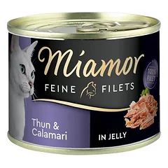 Miamor Feine Filets, drėgnas maistas katėms 6 x 185 g — 2 nuotrauka