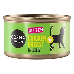 Cosma Original Kitten drėgnas maistas kačiukams 6 x 85 g