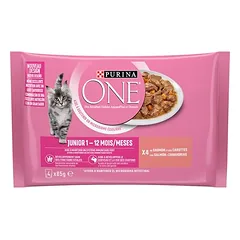 PURINA ONE drėgnas maistas katėms, ekonominė pakuotė 12 x 85 g