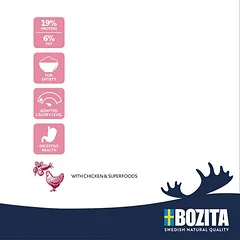 Bozita Original Adult Light, sausas maistas šunims — 5 nuotrauka