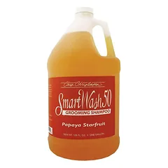 Chris Christensen Smart Wash Papaya Starfruit Šampūnas - giliai valantis šampūnas šunims ir katėms, su papajos kvapu, koncentratas 1:50