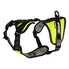 Julius - K9 Mantrailing Air Mesh pakinktai - kvėpuojantys sekimo pakinktai šunims, neoniniai