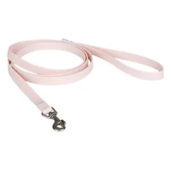 PAIKKA pavadėlis šunims Glow Leash, pale pink, Matmenys: 180 cm / 25 mm — 3 nuotrauka