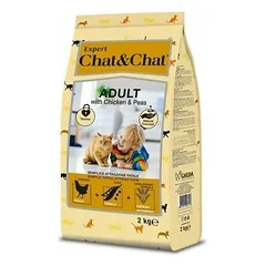 Chat&Chat Cat Expert Premium Adult Indoor su vištiena, sausas maistas katėms 2 kg — 2 nuotrauka
