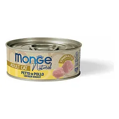 Monge Natural su vištiena, drėgnas maistas katėms 80 g — 1 nuotrauka