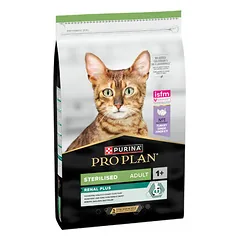 Purina Pro Plan Cat Adult Sterilised Renal Plus Rich in Turkey 10 kg