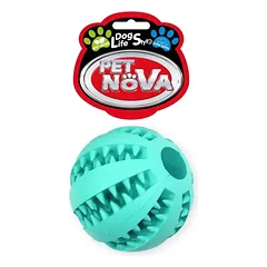 PET NOVA Superdental mėtinis kamuoliukas šunim 7cm 2vnt — 2 nuotrauka