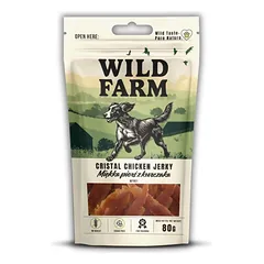 WILD FARM minkšta vištienos krūtinėlė 80g skanėstai šunims