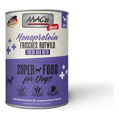 MAC's DOG - Monoprotein drėgnas maistas šunims, skardinė 6 x 400 g — 5 nuotrauka